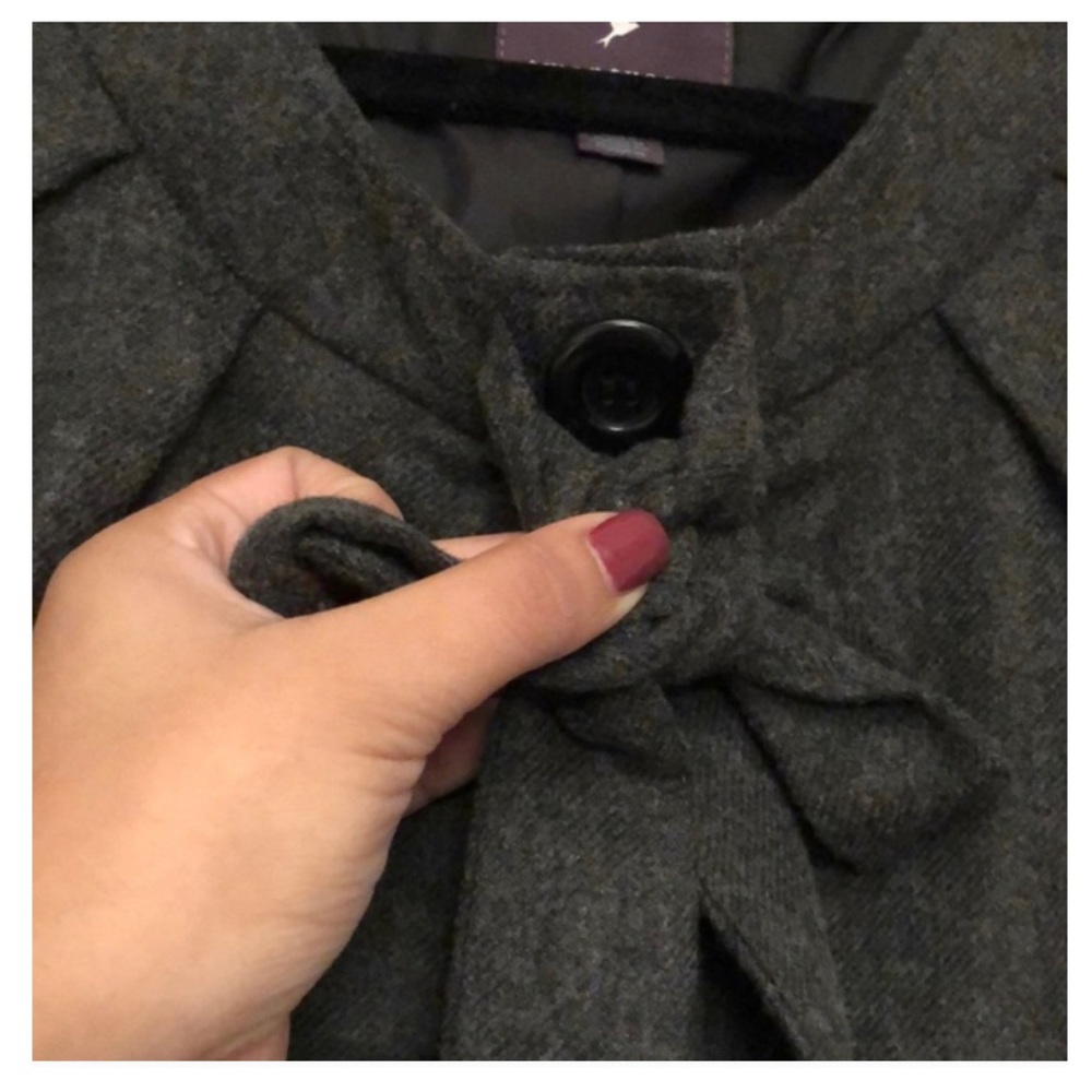 Snap Button Down Cape Style Jacket - image 3